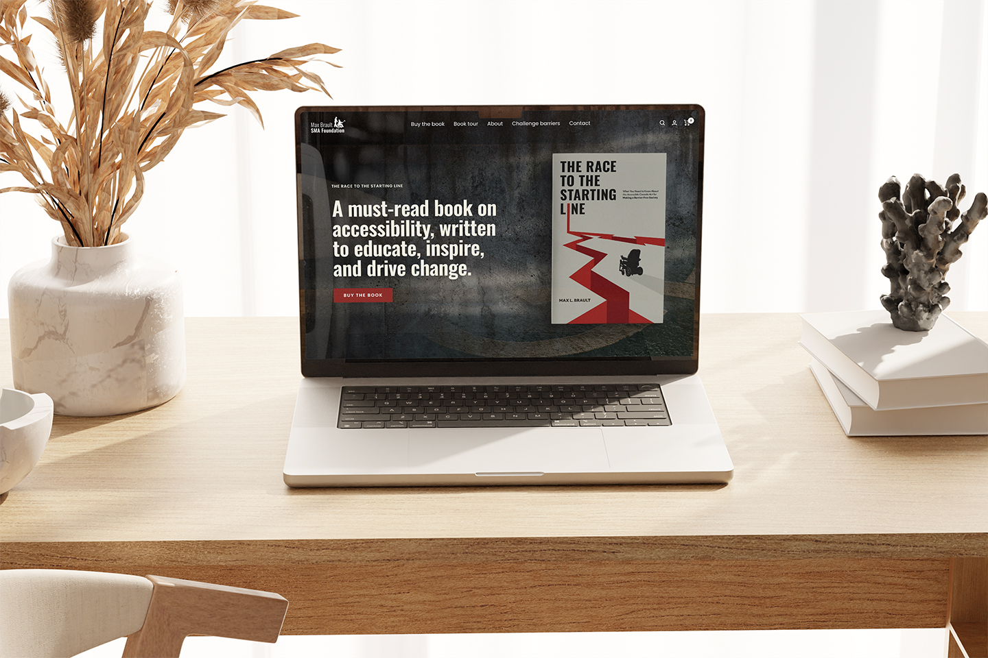 Image of The Max Brault Foundation homepage